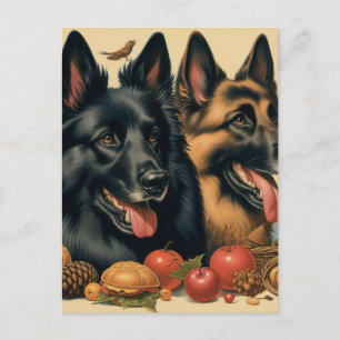 Vintage belgische Tervuren-Malerei Postkarte