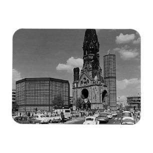 Vintage Berliner Kaiser-Wilhelm-Gedächtniskirche Magnet