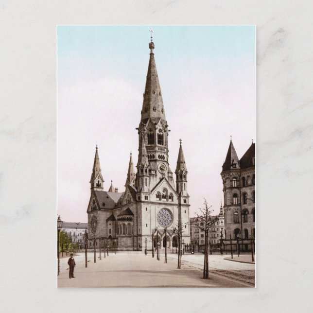 Vintage Berliner Postkarte (Vorderseite)