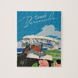 Vintage Bermuda Reisen Kunst, Dichtung und Musik