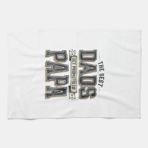 Vintage Best Dads zum Papa Shirt Design_1 Geschirrtuch