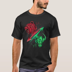 Vintage Bestände an Bullen und Bären I T-Shirt