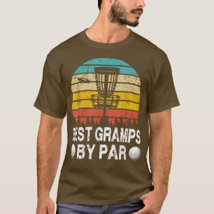 Vintage beste Grampen von Par Disk Golf Golfer Vat T-Shirt