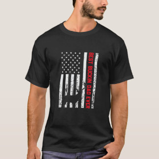 Vintage Bester Bockender Vater Ever Hirschjäger Co T-Shirt