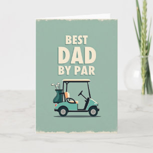 Vintage Bester Papa Par Karte