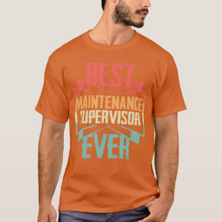 Vintage Bester Wartungsleiter Ever T-Shirt