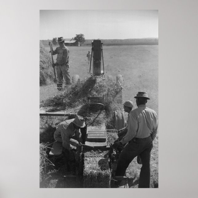 Vintage Betriebssicherheitsprüfung Poster (Vorne)