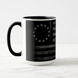 Vintage Betsy Ross American Flag Tasse