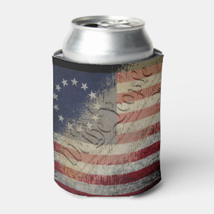 Vintage Betsy-Ross-Fahne Dosenkühler