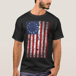 Vintage Betsy- Rossflagge T-Shirt