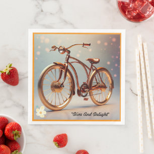"Vintage Bewohner" Serviette