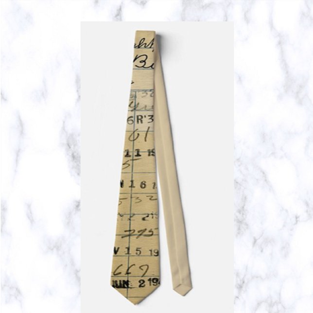 Vintage Bibliothek Krawatte (Von Creator hochgeladen)