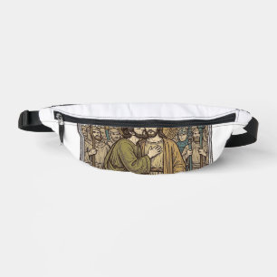 Vintage biblischer Verratskuss Bauchtasche