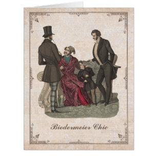 Vintage Biedermeier Gentlemen Anniversaire