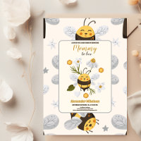 Vintage-Bienen-Baby-Party