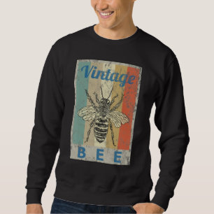 Vintage Bienenkönigin Honey Beekeeper Sweatshirt