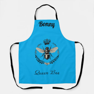 Vintage Bienenkönigin Personalisiert Schürze