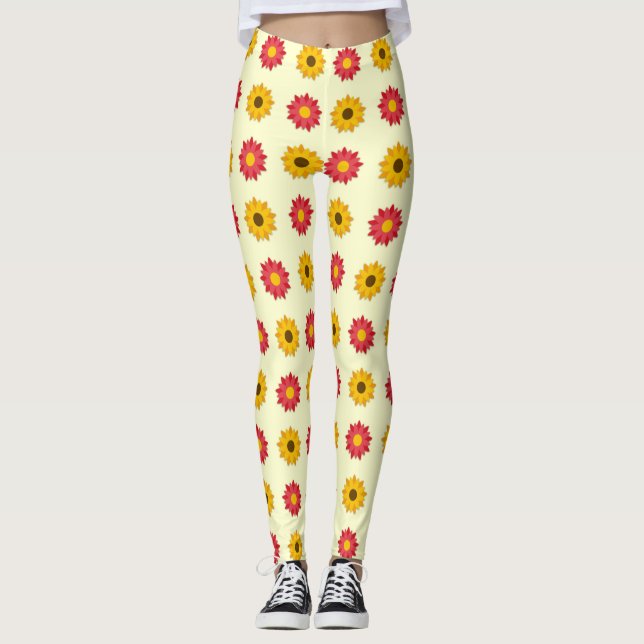 Vintage Bienenwerbung Leggings (Vorderseite)