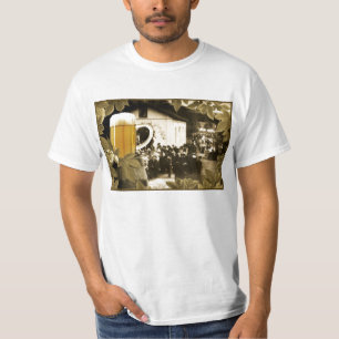 Vintage-Bier-T-Shirt T-Shirt