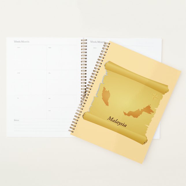 Vintage Bildrolle Malaysia Map Planer (Von Creator hochgeladen)
