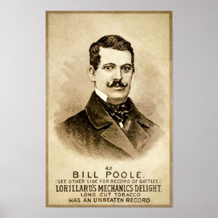 Vintage Bill Poole Boxposter Poster
