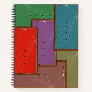 Vintage Billard Tafel Billardtisch Notizbuch