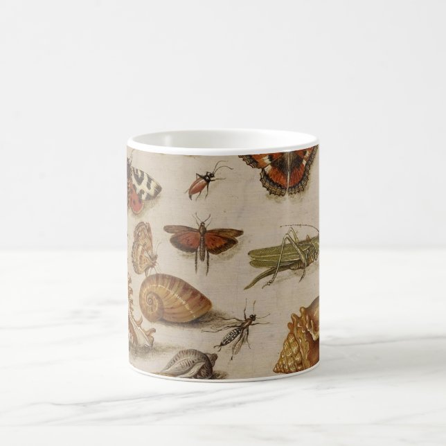 Vintage Biologie-Illustrations-Tasse Kaffeetasse (Mittel)