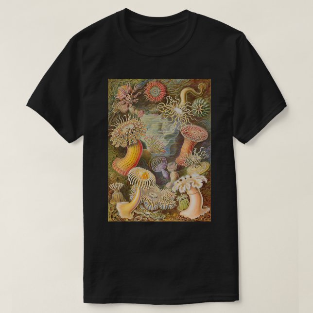 Vintage Biologiebuchdarstellung T-Shirt (Design vorne)