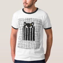 Vintage Black Cat Basic T-Shirt