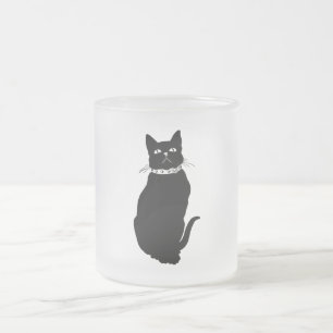 Vintage Black Cat Tasse