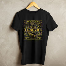 Vintage Black-Gold-Legende