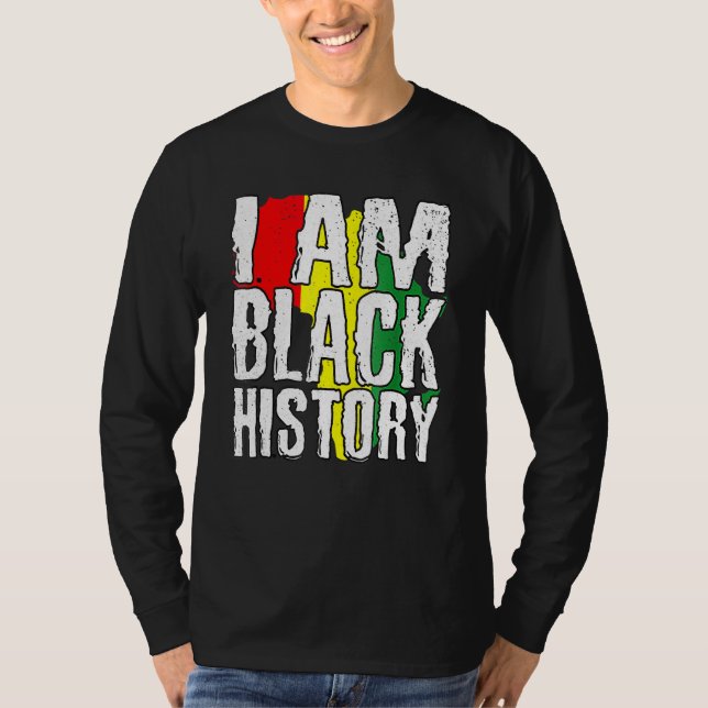 Vintage Black History Month Shirt Fist (Vorderseite)