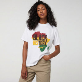 Vintage Black History Period Cultural Supporters Tri-Blend Shirt