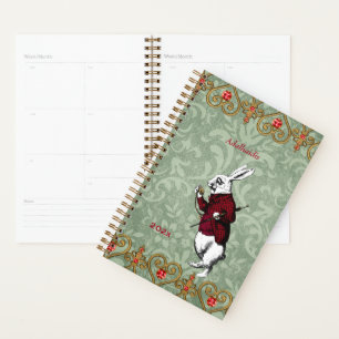 Vintage blanc lapin Alice au pays des merveilles