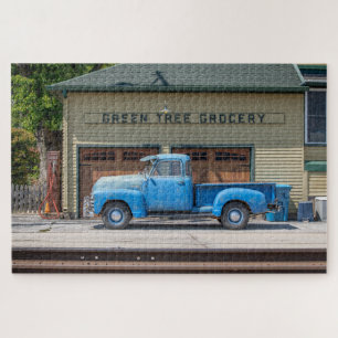 Vintage Blau Chevy