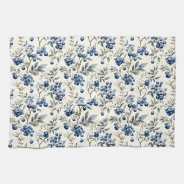 Vintage Blaubeere Geschirrtuch