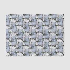 Vintage blaue Rose Seidenpapier