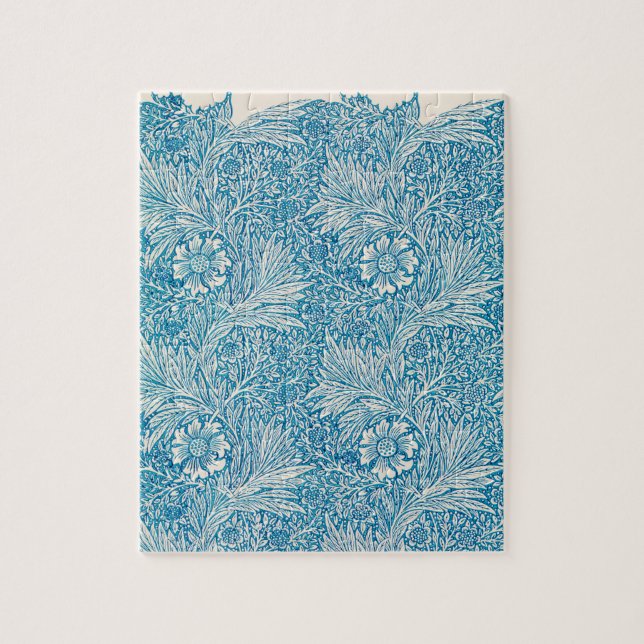 Vintage Blauer Marigold (Vertikal)