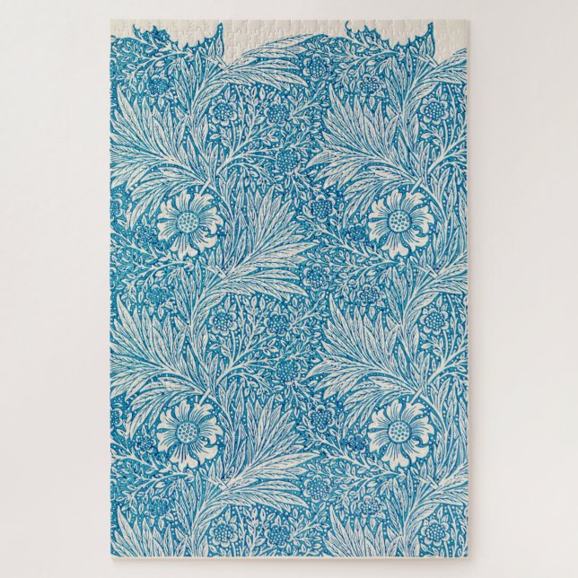 Vintage Blauer Marigold (Vertikal)