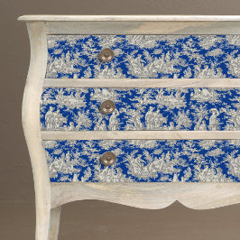 Vintage bläulich dunkelblaue Jouilette Seidenpapier