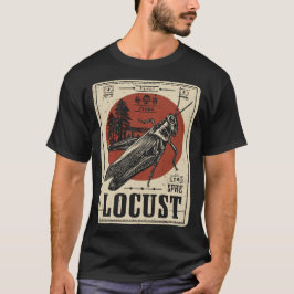 Vintage Blockbelegung | Insektenportrait T-Shirt