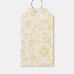 Vintage Bloom Buttercream - Neutral Geschenkanhänger