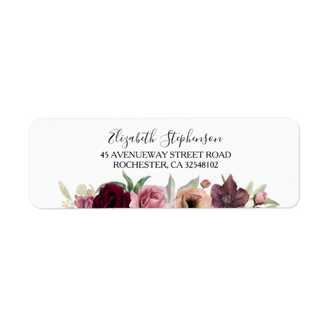 Vintage Blooms Hochzeit (Vorne)
