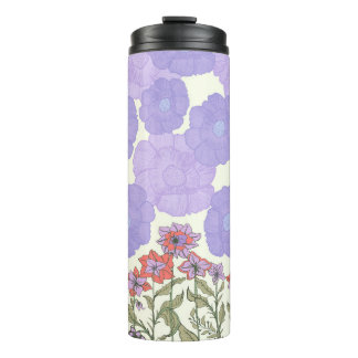 Vintage Bloomscape – Florale Botanische Küche Thermosbecher