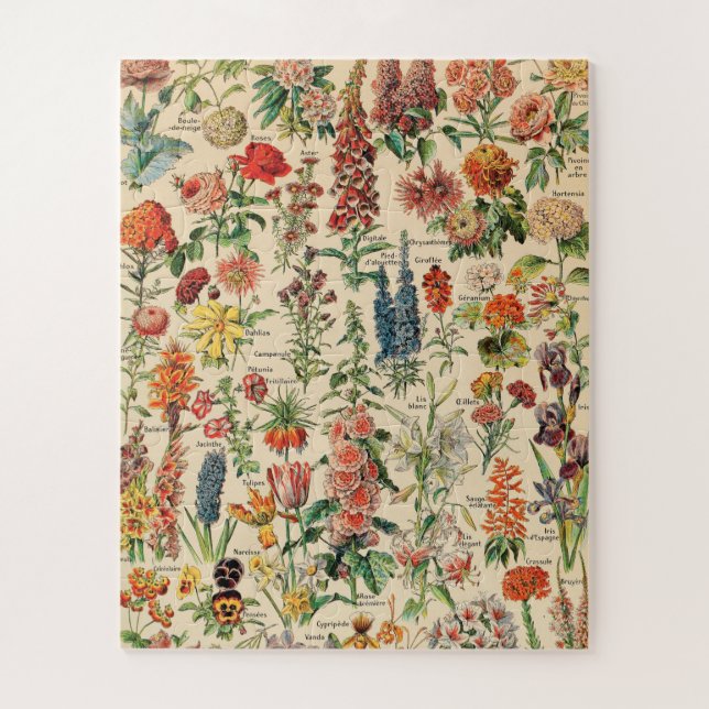 Vintage Blume (Vertikal)