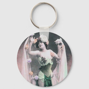 *Vintage Blume Dancer* Schlüsselanhänger