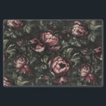 Vintage Blume Dunkle Lila Kunstdekoutierung Seidenpapier<br><div class="desc">Vintage Blume Dunkles Lila Entdeckungspapier</div>