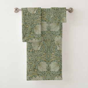 Vintage Blume Floral William Morris Pimpernell Badhandtuch Set