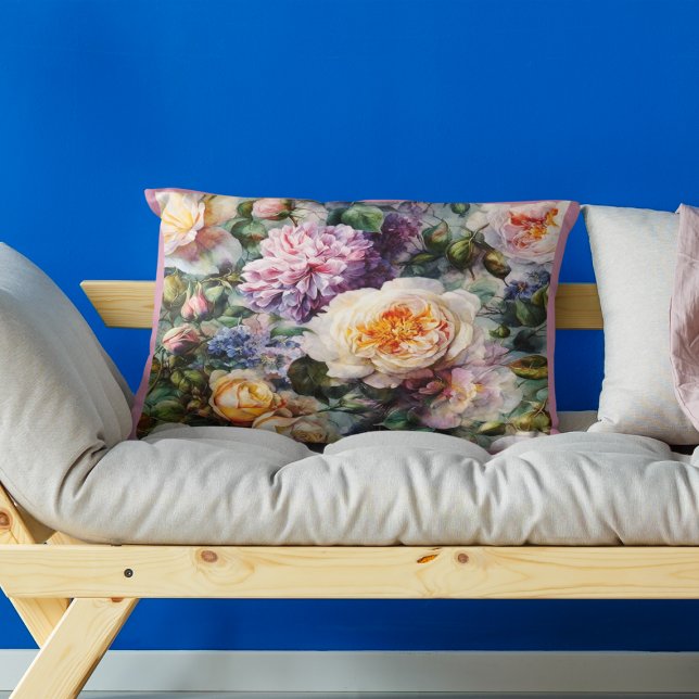 VINTAGE BLUME FRÜHJAHRESZEIT KISSENBEZUG (Von Creator hochgeladen)