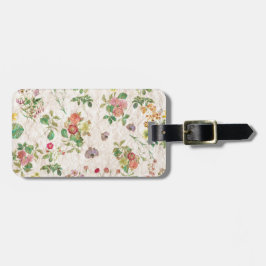 Vintage Blume Gepäckanhänger